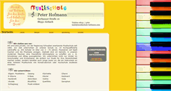 Desktop Screenshot of musikschule-hofmann.com